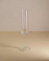 Squared Off Champagne Glass -  nocolour