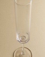 Squared Off Champagne Glass -  nocolour