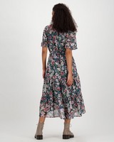Karis Tonal Floral Print Dress -  assorted
