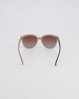 Polarised Large Classic Sunglasses  -  brown