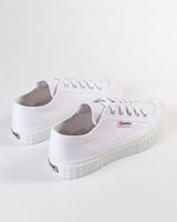 Superga Chunky Striped Classic Lo Sneaker -  white