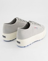 Superga Canvas Platform Tank Sole Sneakers -  blue
