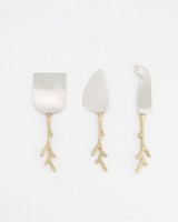 Plants Cheese Set -  gold