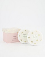 Milk and Honey Body Butter-Body Scrub Gift Set -  lightpink