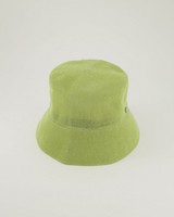 Malindi Knitted Bucket Hat -  green