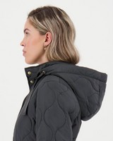 Caterina Onion Quilted Puffer Jacket -  grey