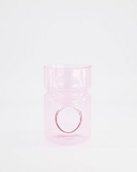 Ophelia Glass Oil Burner -  pink