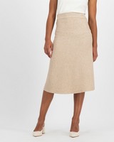 Poetry Stella Knitwear Skirt -  taupe