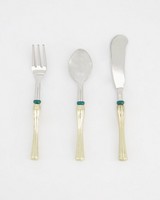 12-Piece Tapas Cutlery Set -  gold