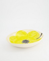 Wonki Ware Yellow Poppy Salad Bowl -  yellow