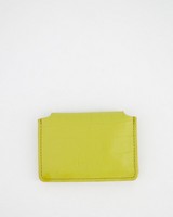 Marina Croc Card Holder -  yellow