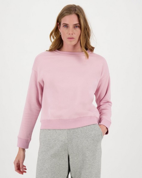 Kylie Branded Sweater -  pink