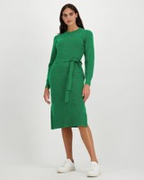 Dionne Knitwear Dress -  green