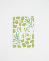 Olive You Card -  assorted