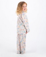 Anna Floral Kids PJ Set -  palepink