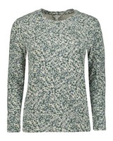 Zemira Printed Long Sleeve T-Shirt -  bottlegreen
