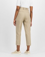 Laila Pleated Trousers -  taupe