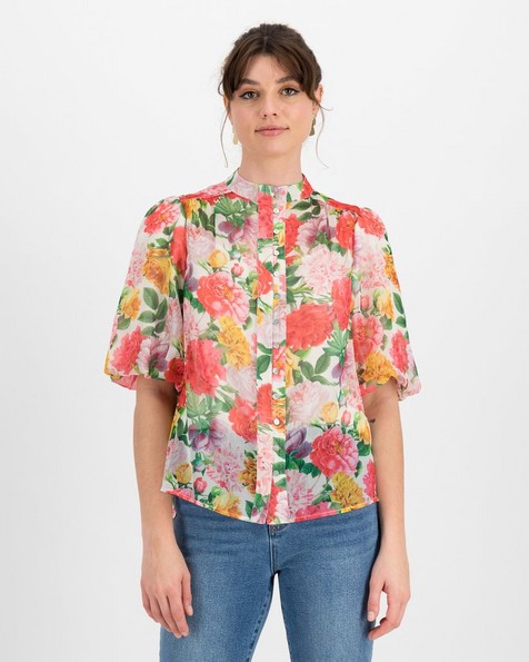 Harley Floral Blouse -  assorted