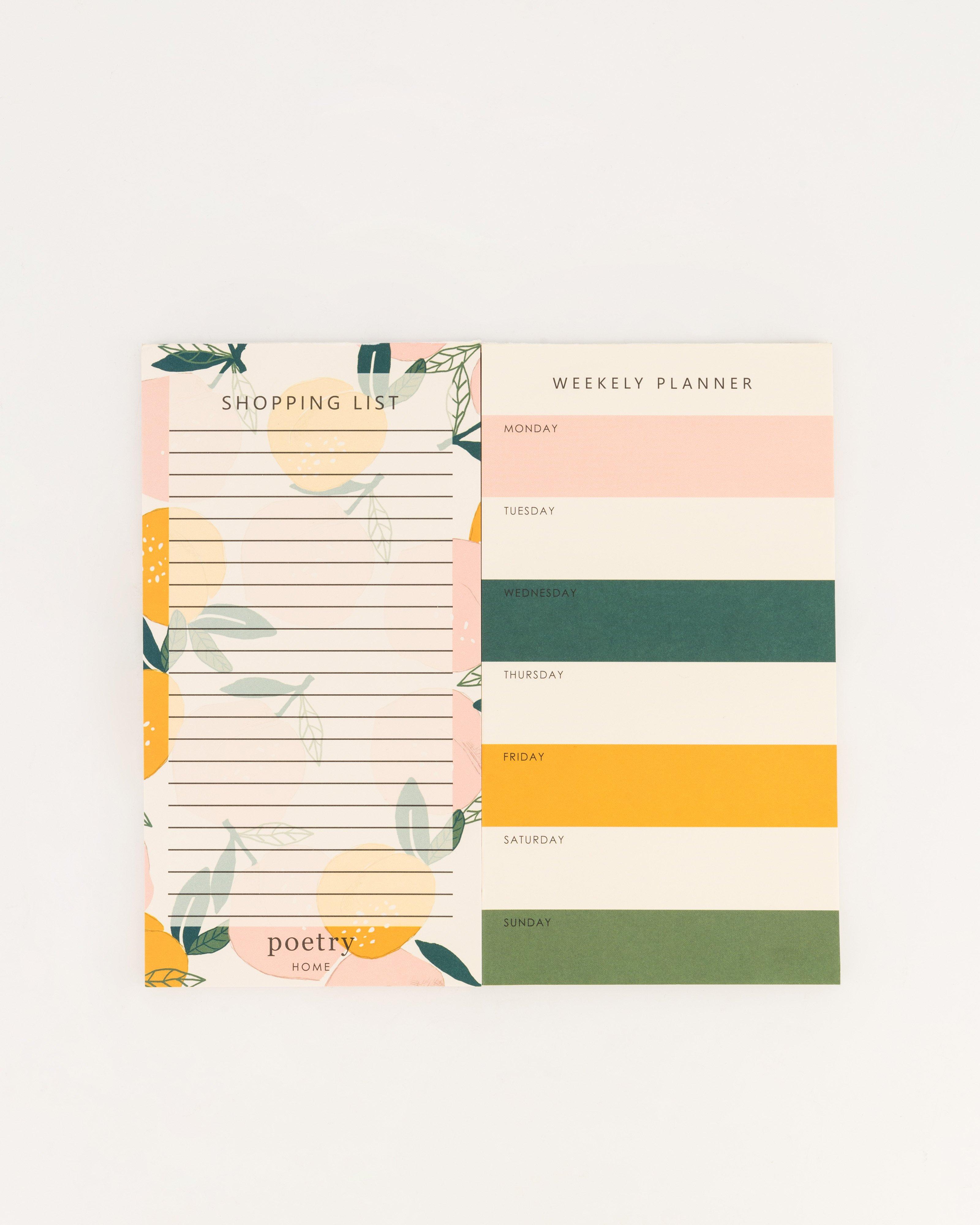 Grocery List With Magnet