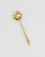 Daisy Serving Spoon -  gold