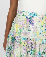 Lillie Tiered Skirt -  lilac