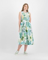 Arielle Dress -  green