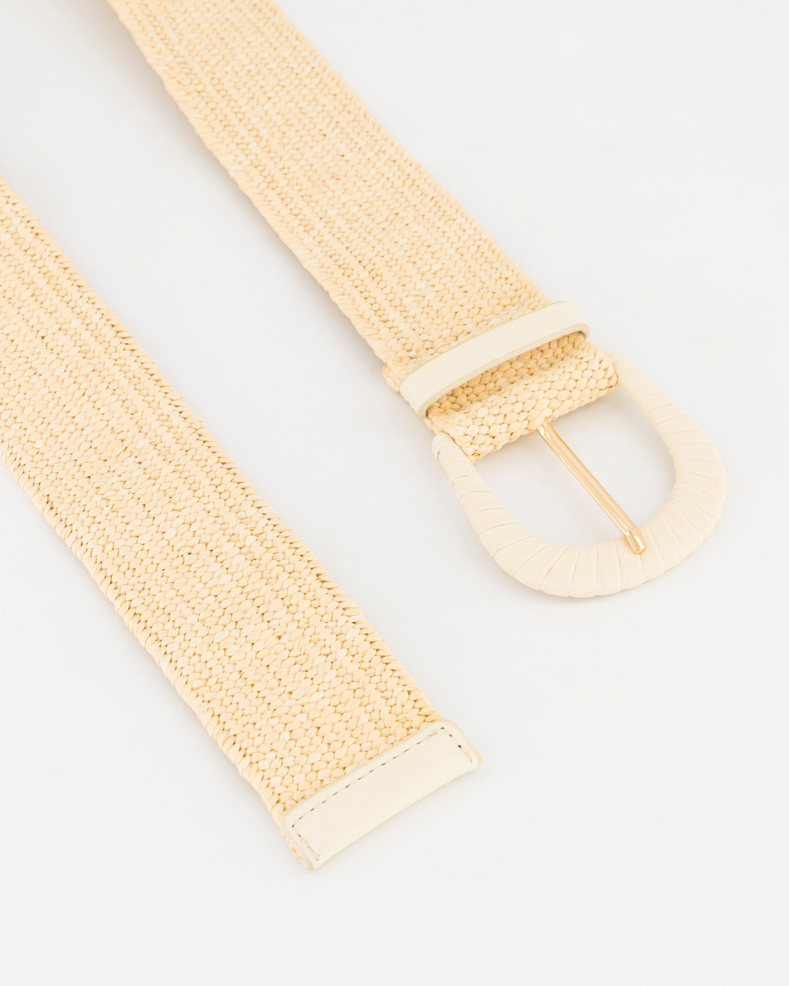 Aria Straw Wrapped Belt - Poetry Clothing Store