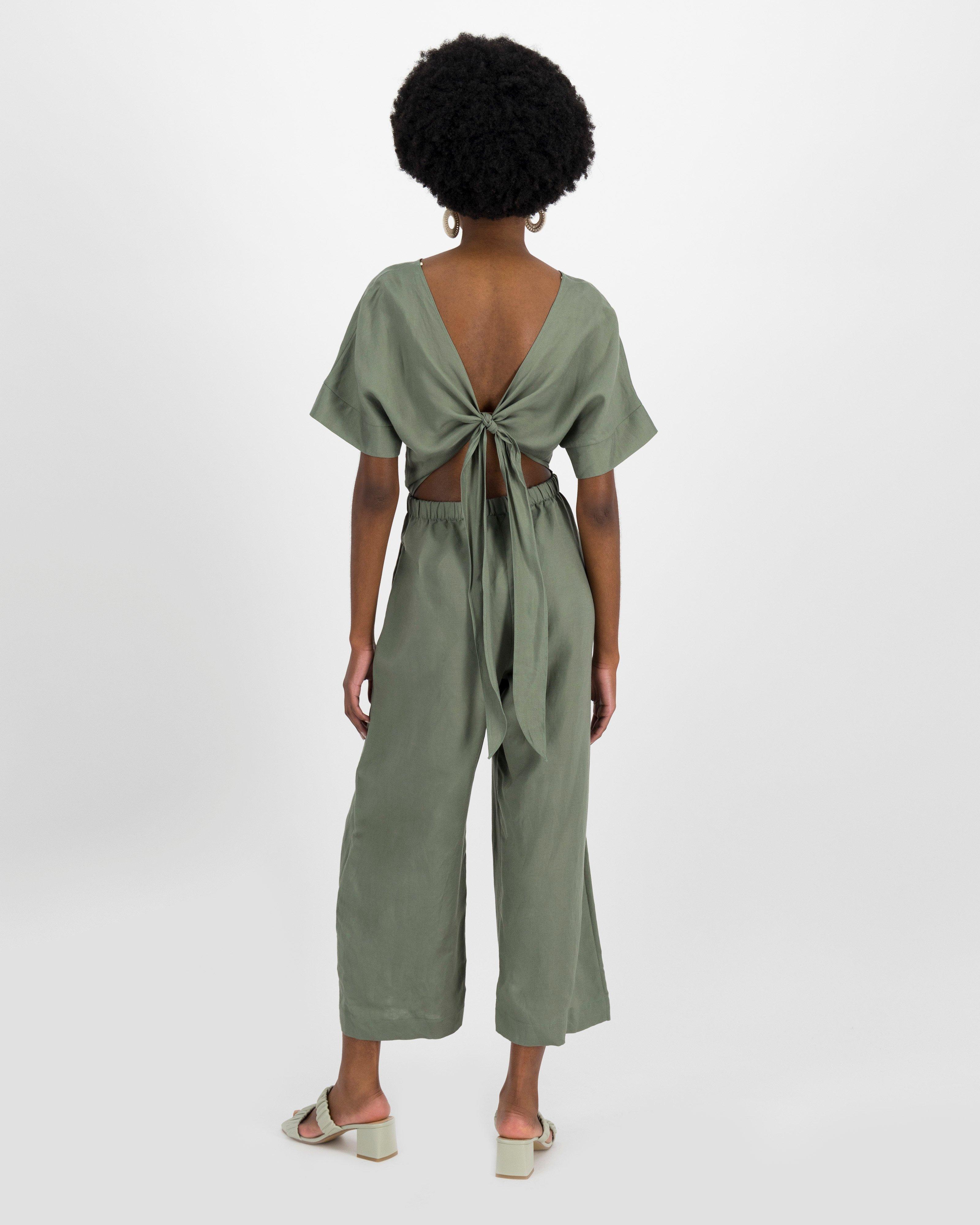 sage jumpsuit