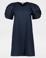 Amaya T-Shirt Dress -  navy