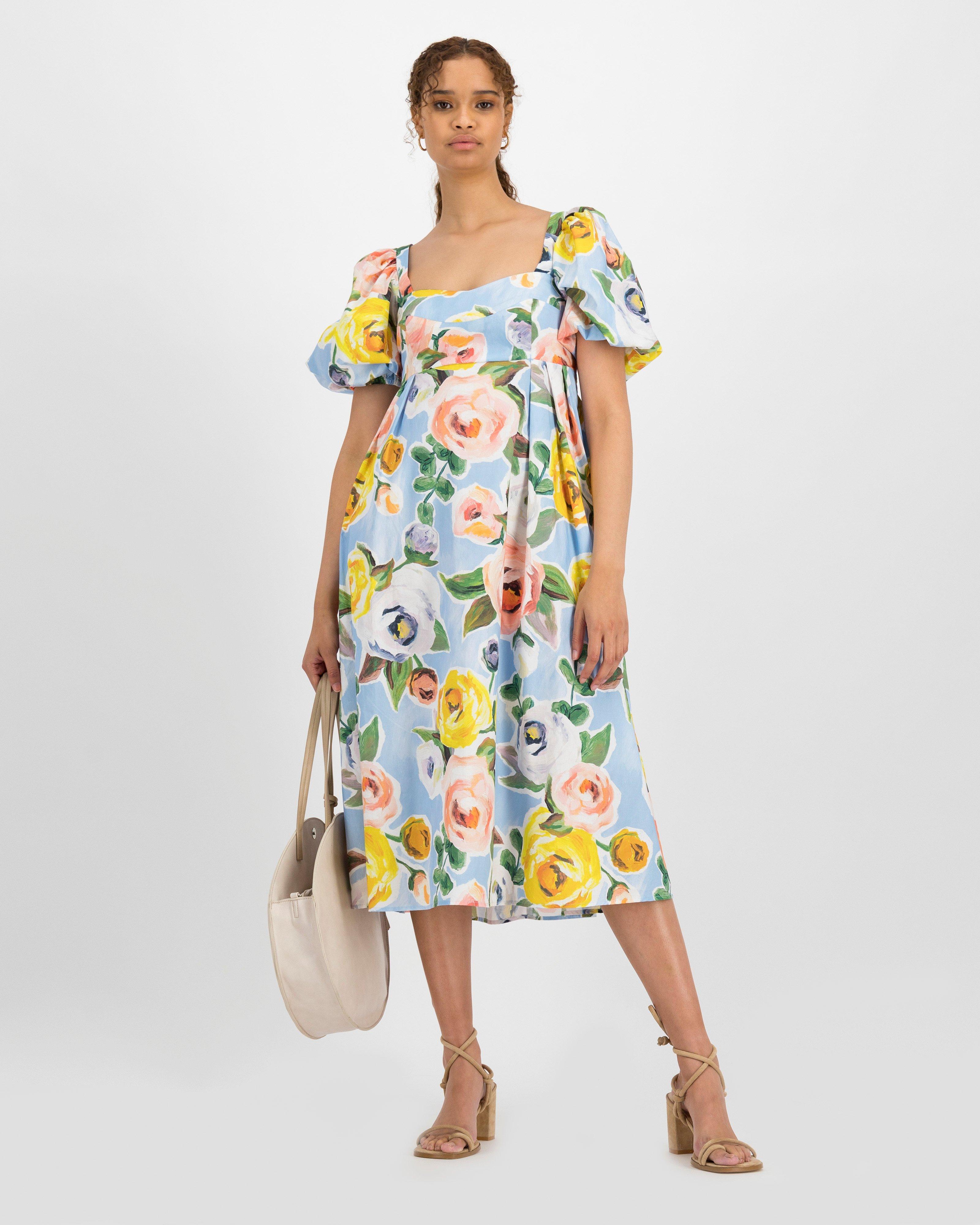 Poetry Norah Fit and Flare Dress