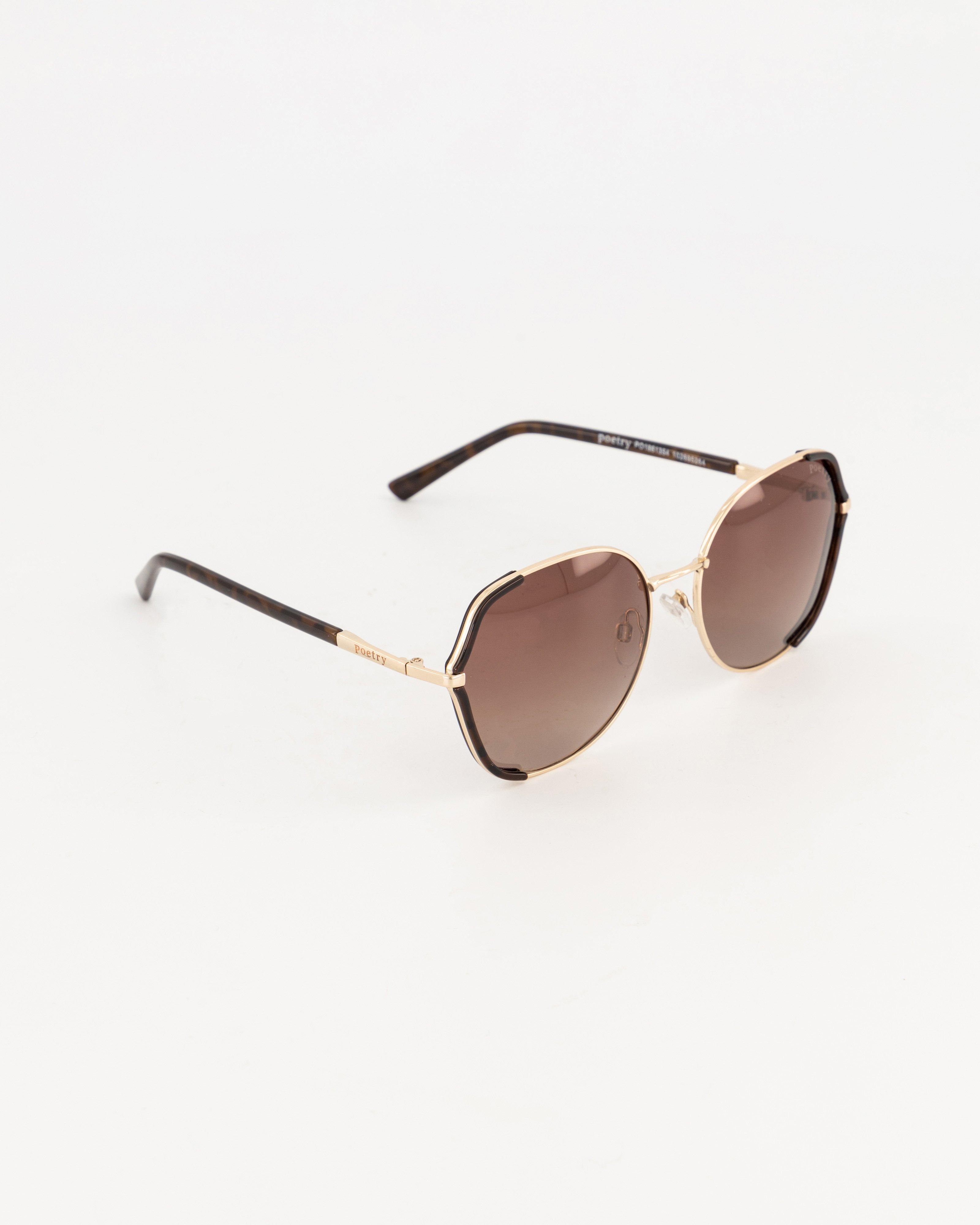 Polarised Metal Framed Round Sunglasses