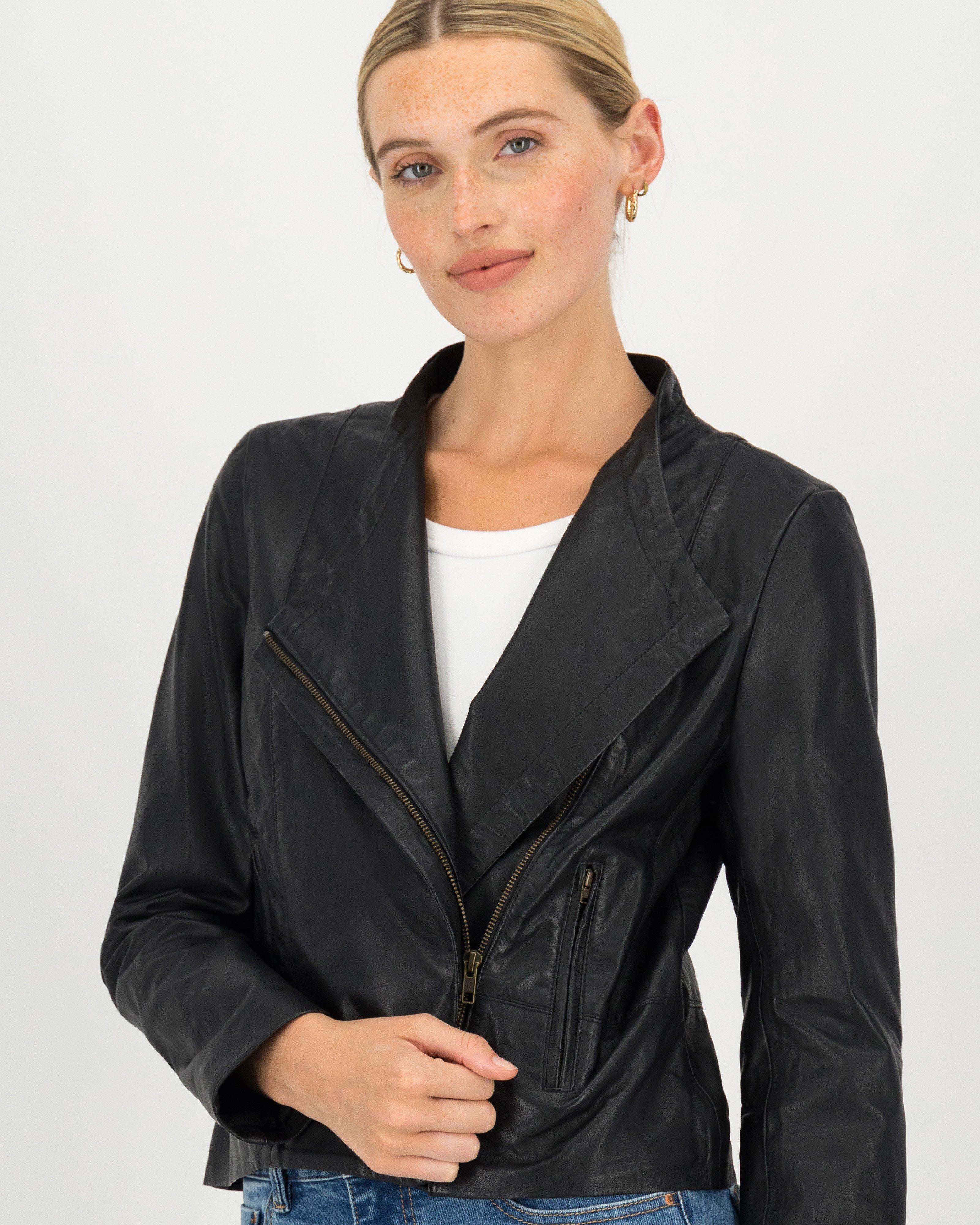 sebby collection leather jacket sam's club