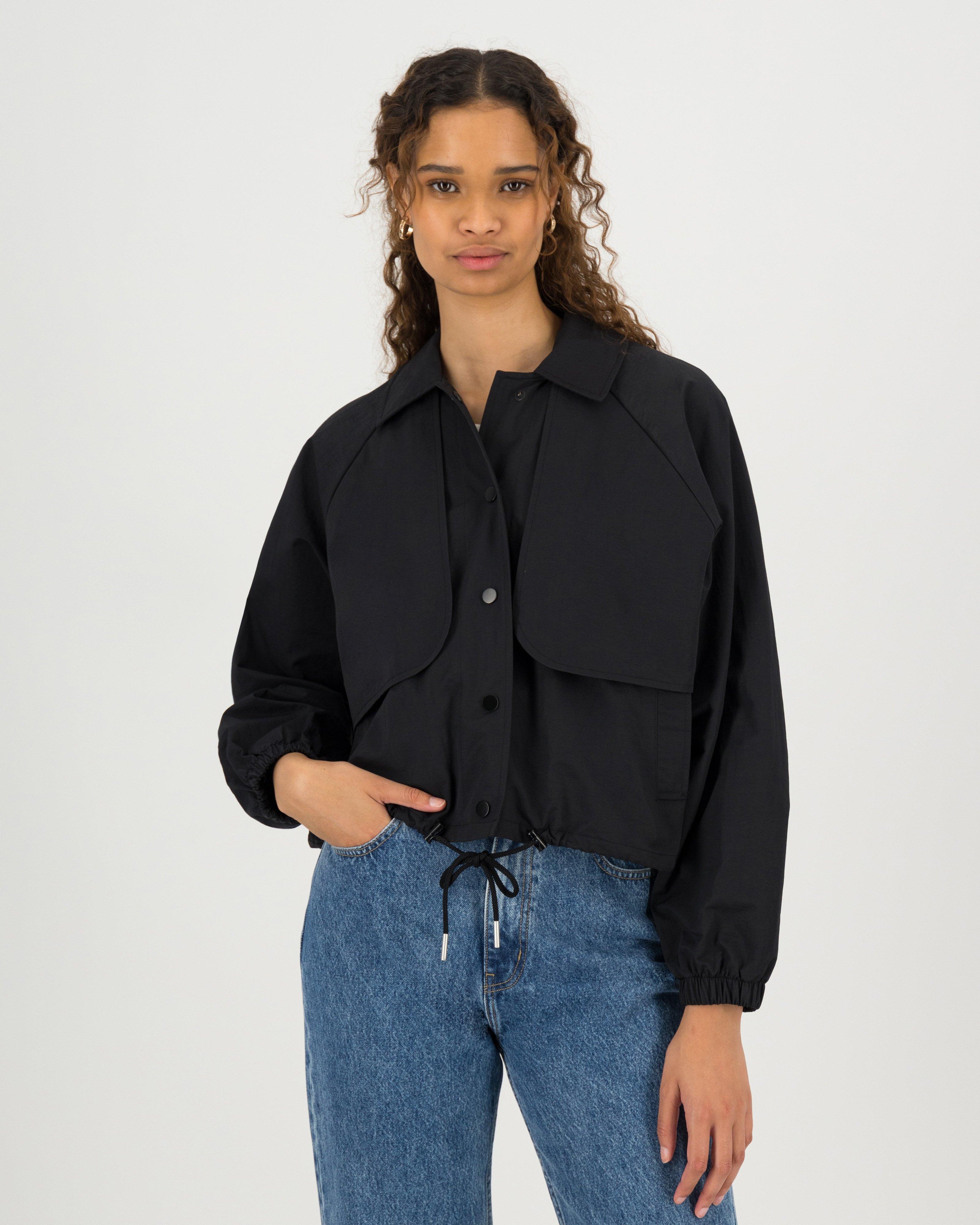 Ayla Cropped Jacket - Poetry Clothing Store