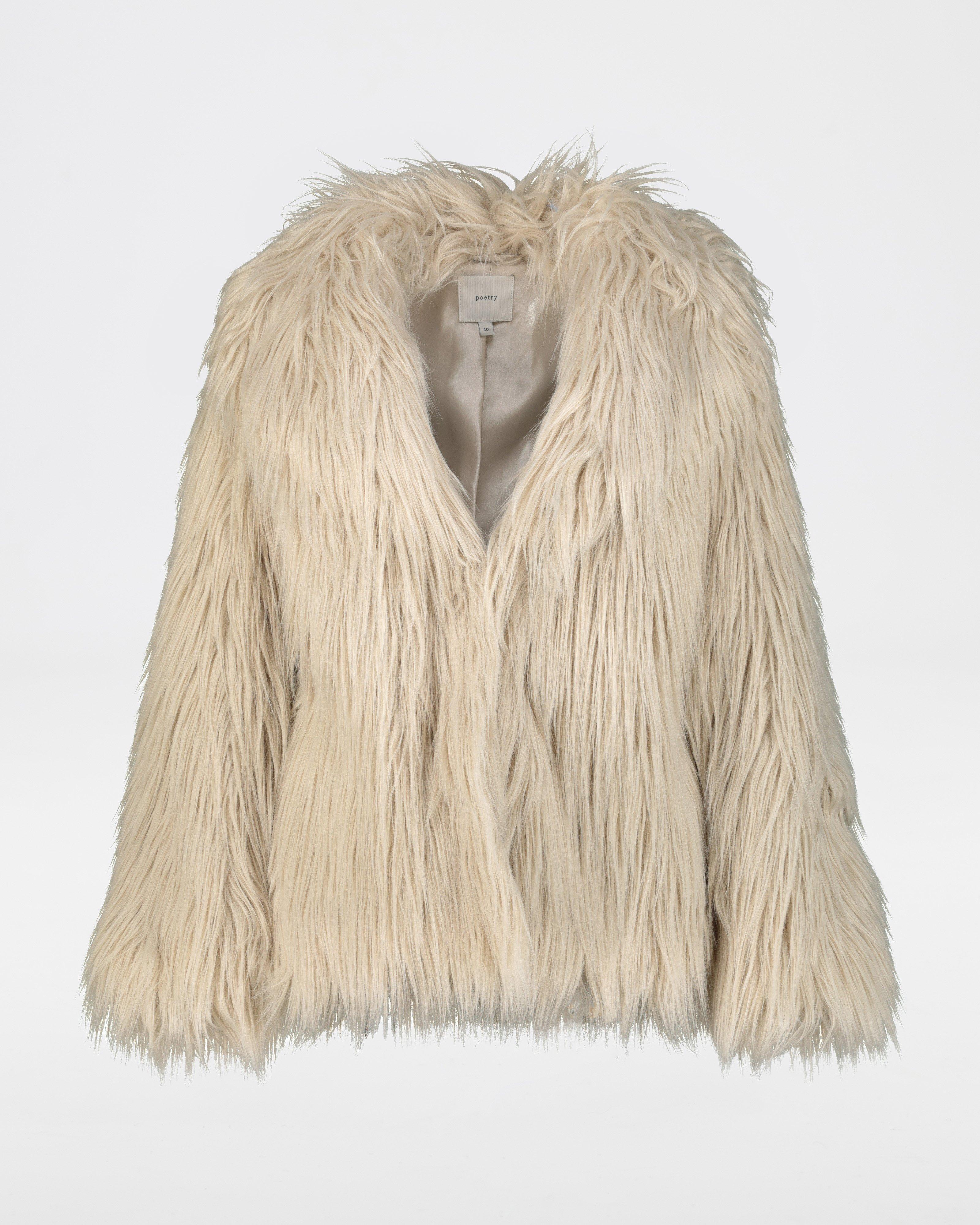 Elodie faux deals fur jacket