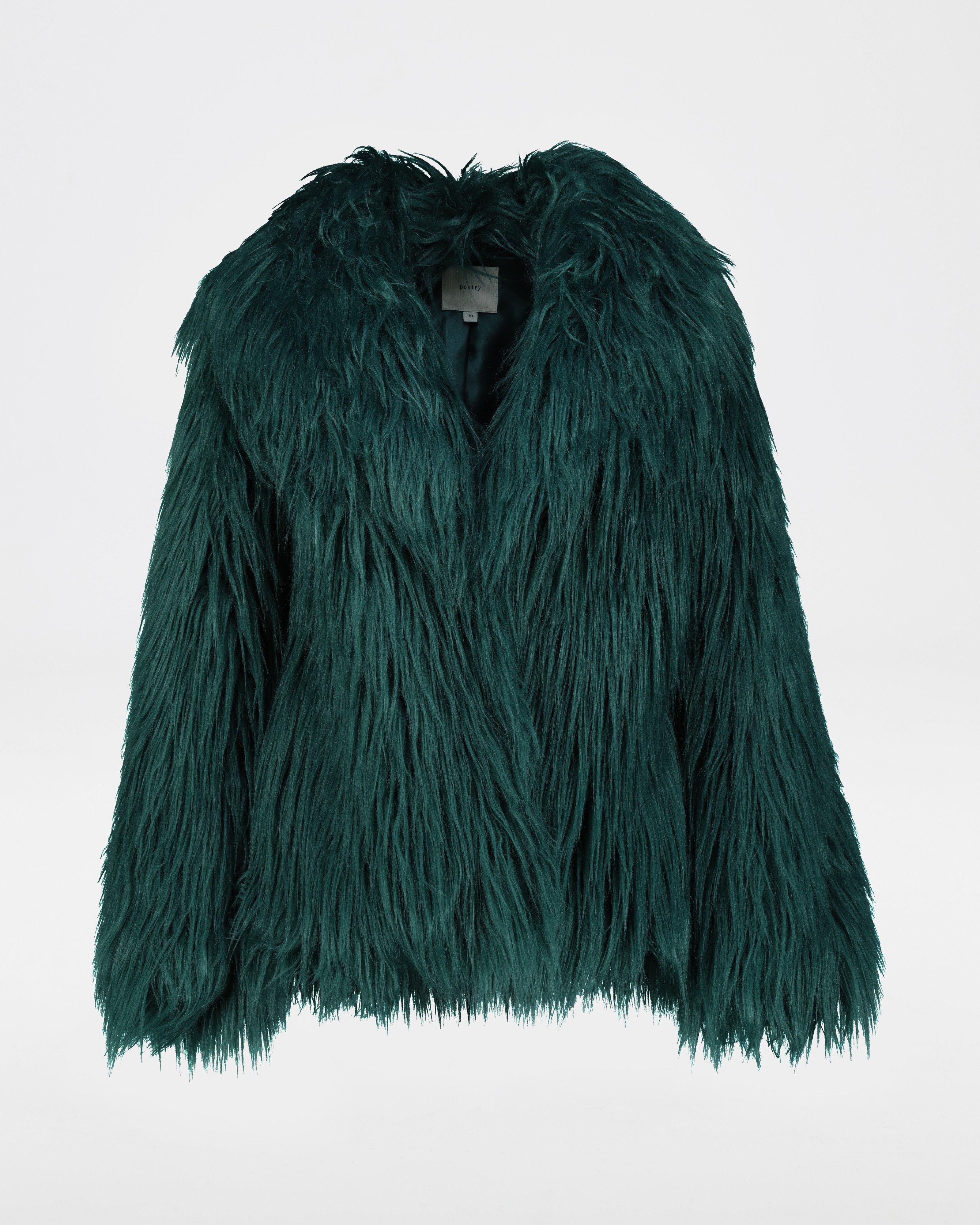 Elodie faux hot sale shearling jacket