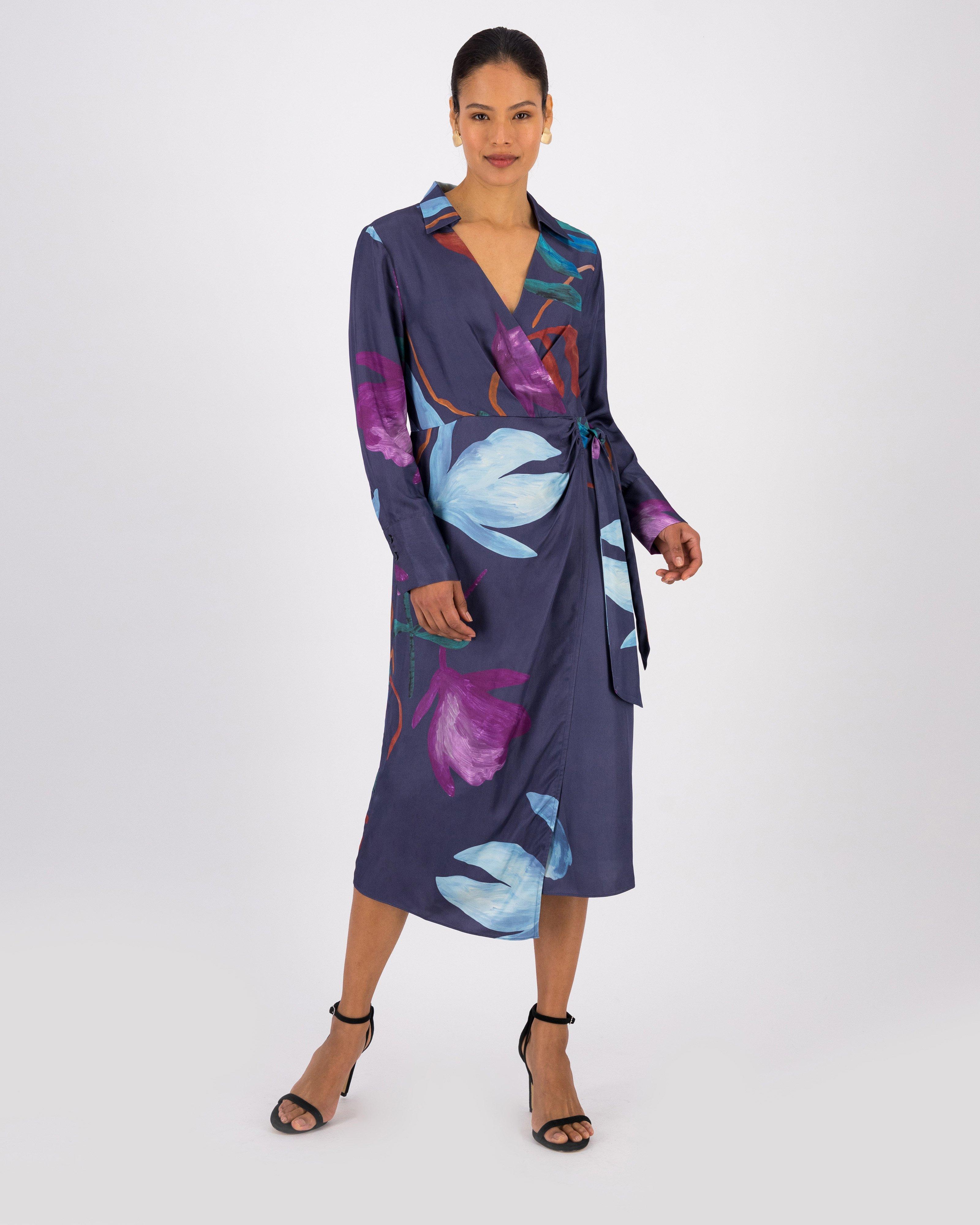 Heloise Wrap Dress Poetry Clothing Store