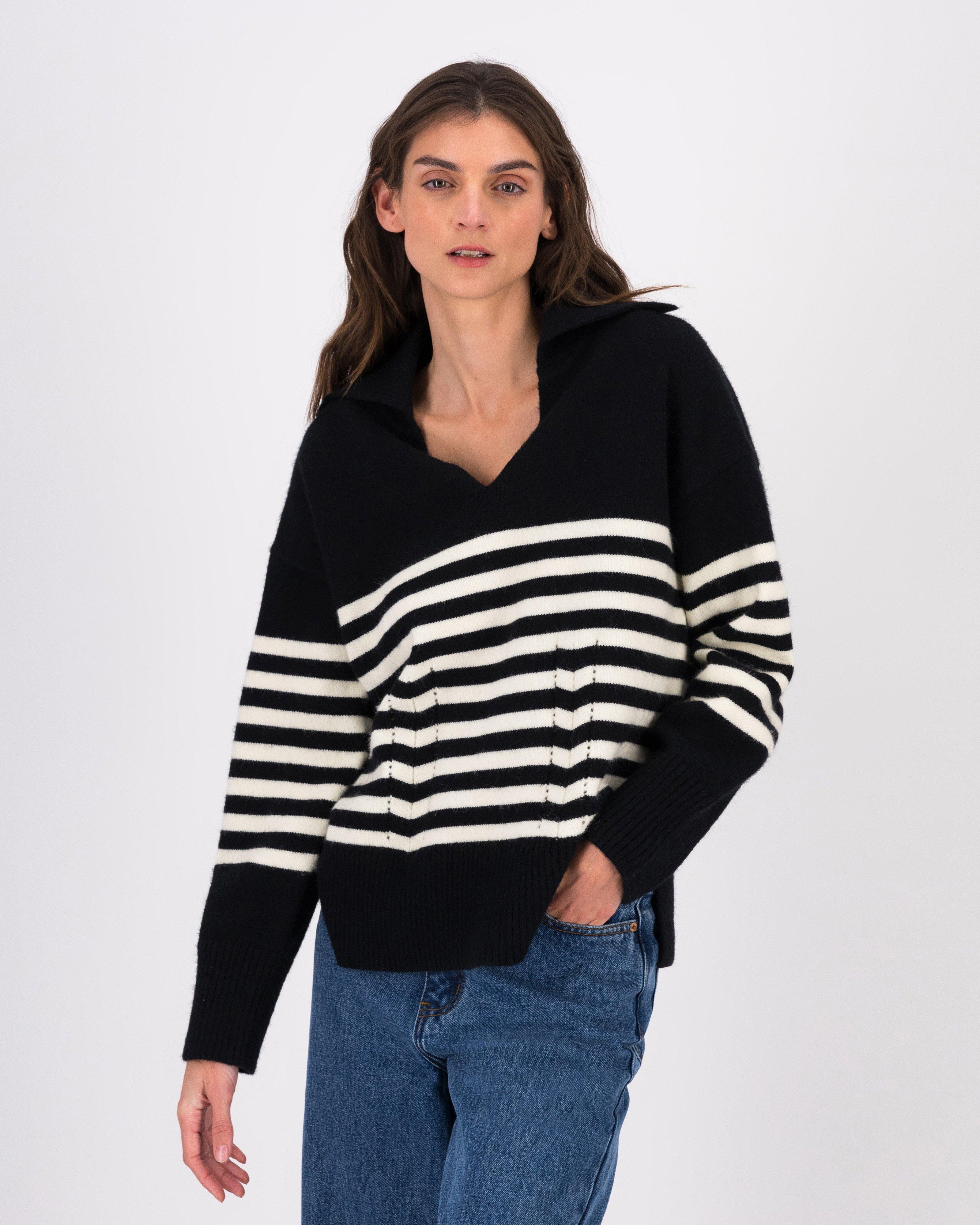 Phillipe Stripe Jumper - Poetry Clothing Store