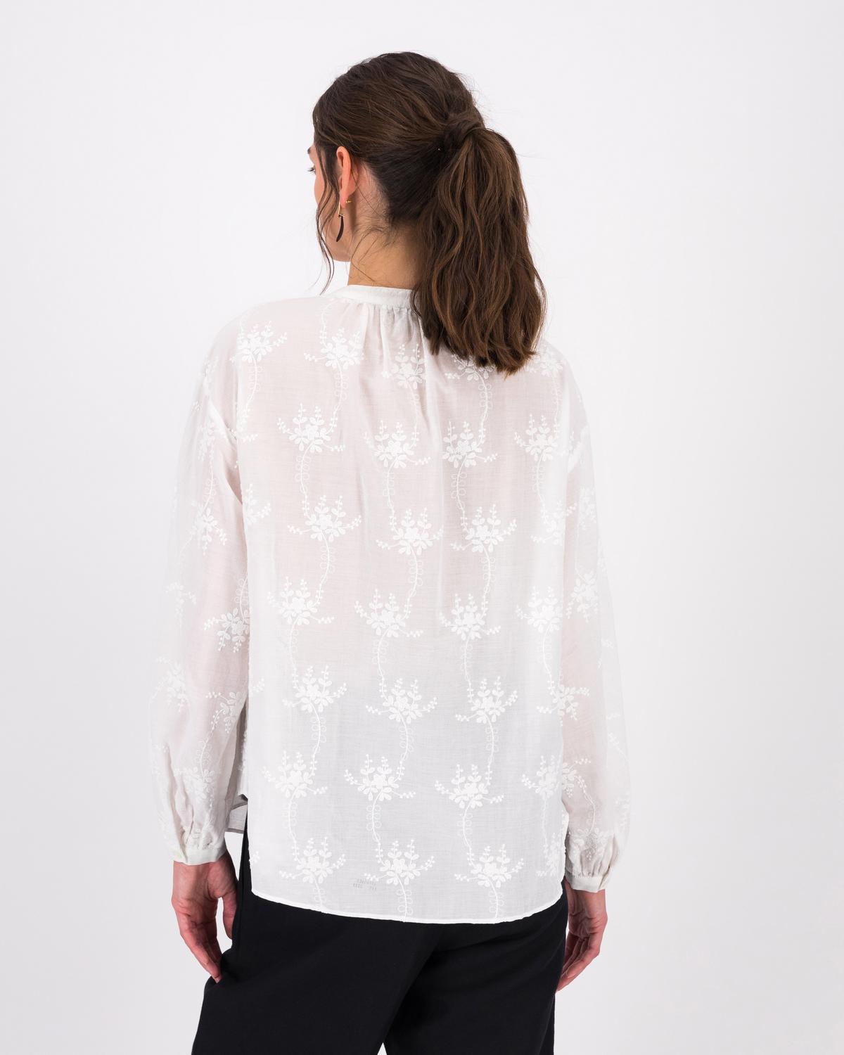 Lydie Embroidered Blouse - Poetry Clothing Store