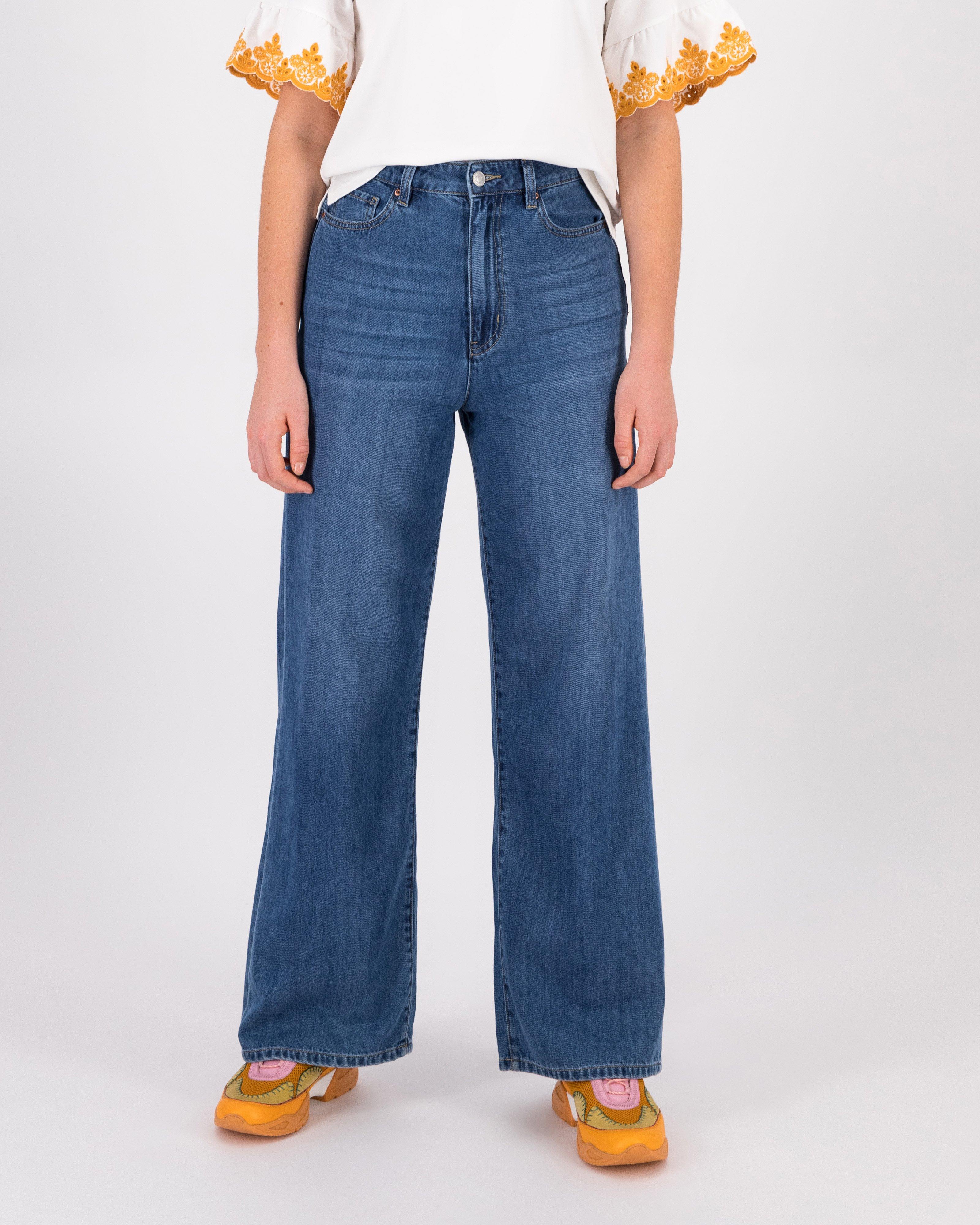 Geordie Relaxed Wide Leg Denim - Poetry Clothing Store