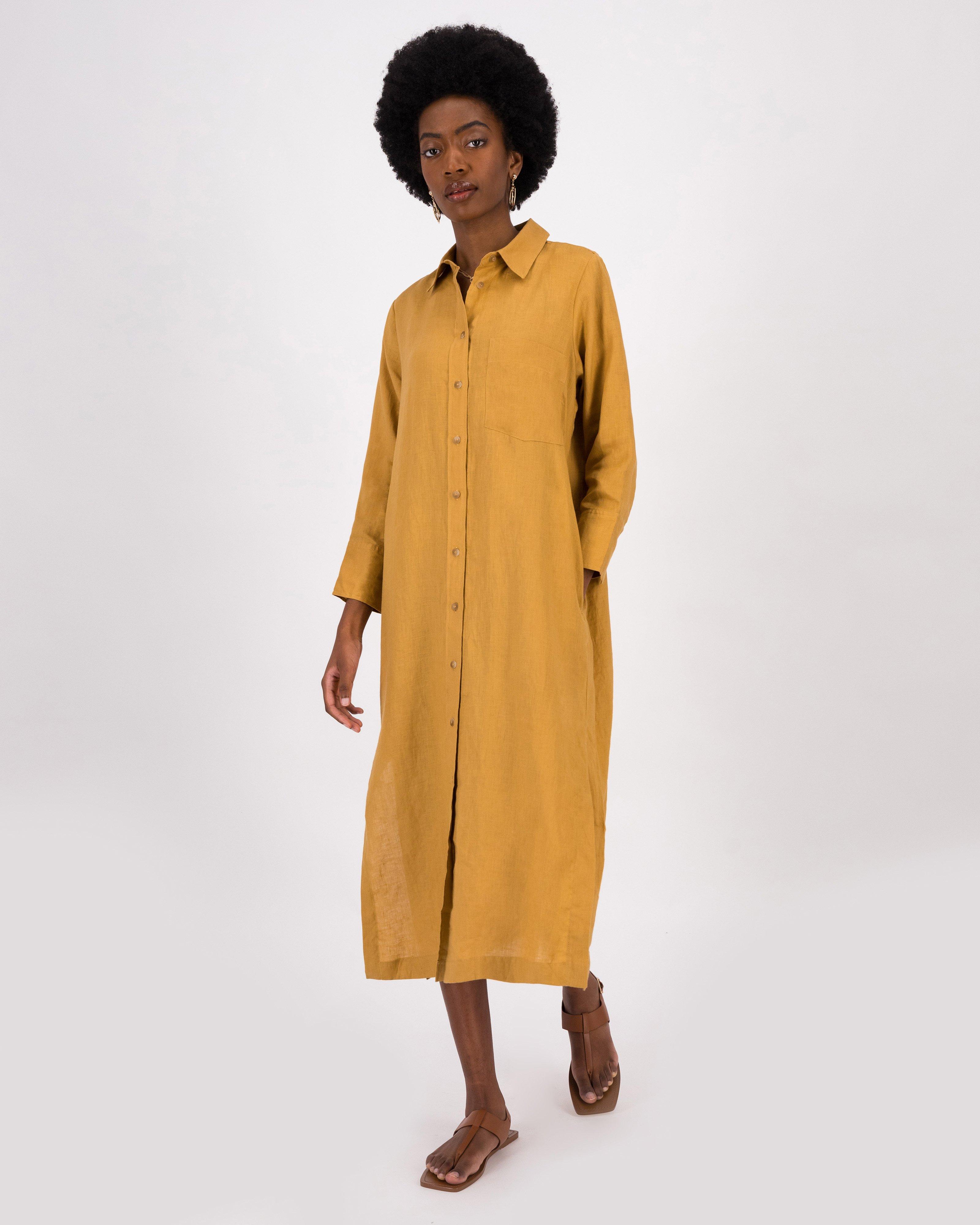 Marly Linen Dress Poetry Clothing Store
