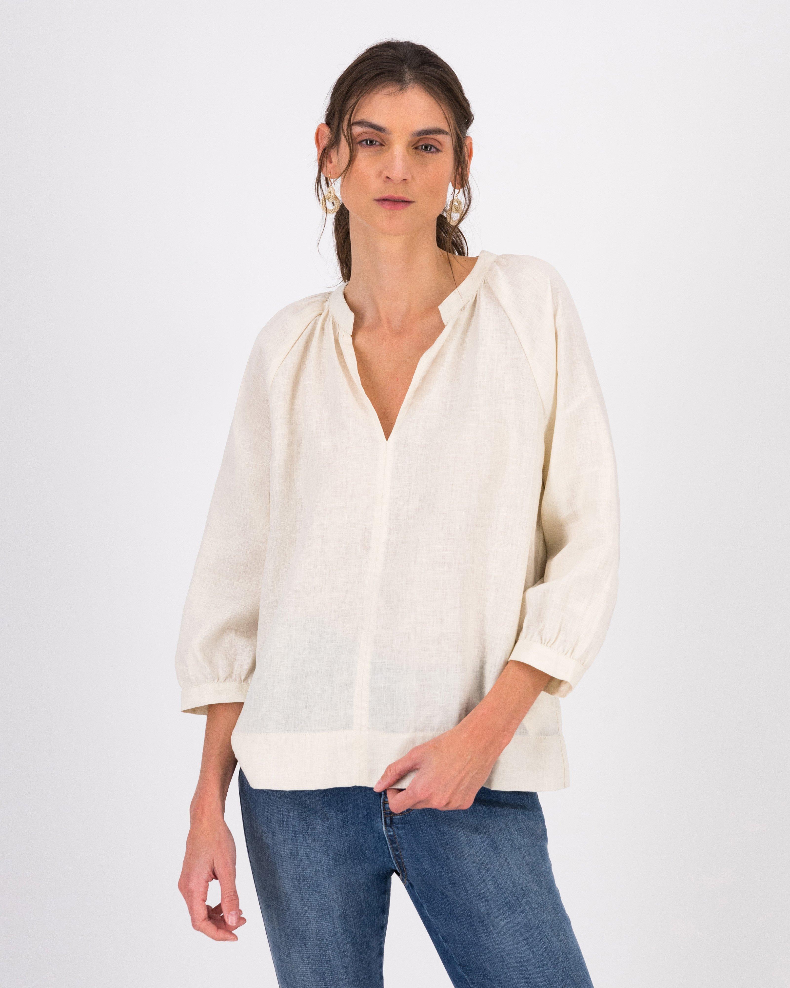 Poetry Amal Linen Blouse - Poetry Clothing Store