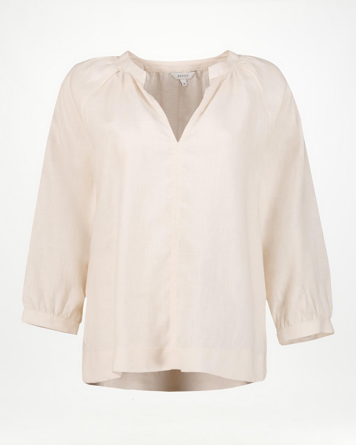 Poetry Amal Linen Blouse - Poetry Clothing Store