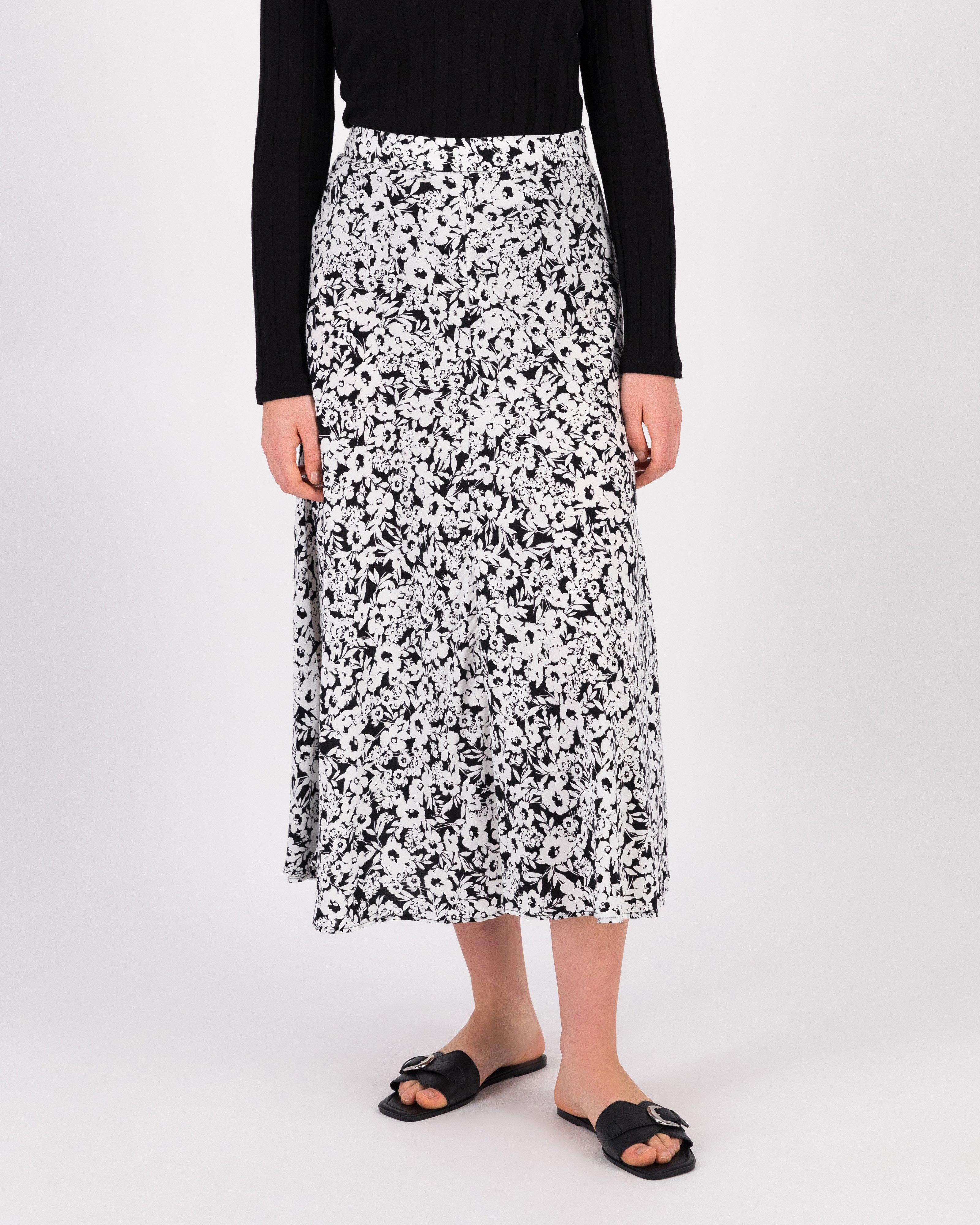 Ola Print Skirt - Poetry Clothing Store