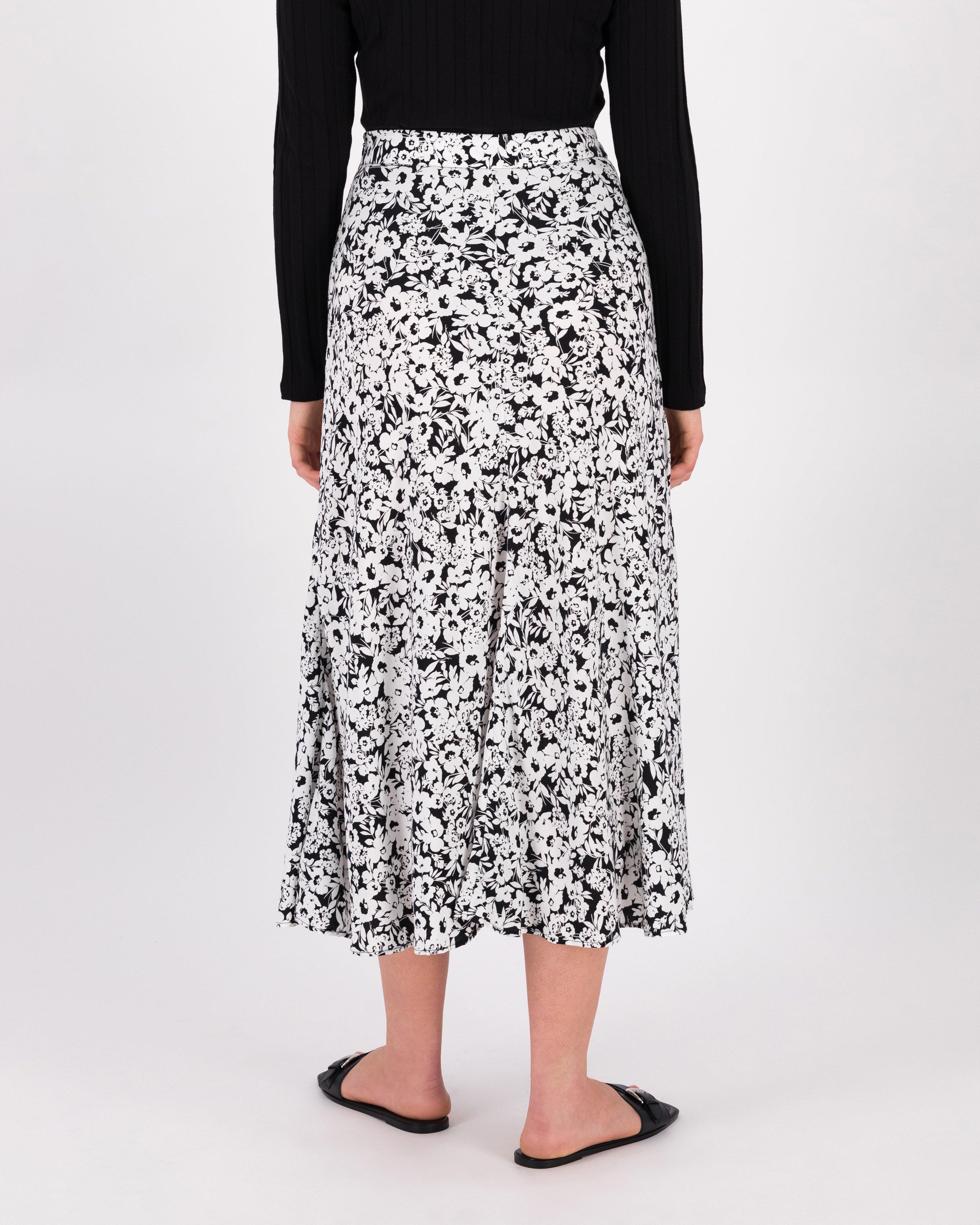 Ola Print Skirt - Poetry Clothing Store