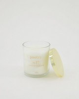 Orchid and Frangipani Candle -  white-assorted