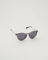 Polarised Contemporary Round Sunglasses -  grey