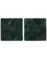 2-Pack Green Marble Board Set -  green