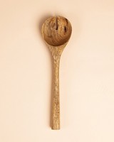 Wooden Slot Spoon -  brown