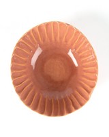 Pret-a-Pot Coral Pink Glazed Bowl  -  lightpink