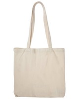 Canvas Shopper Tote Bag -  milk